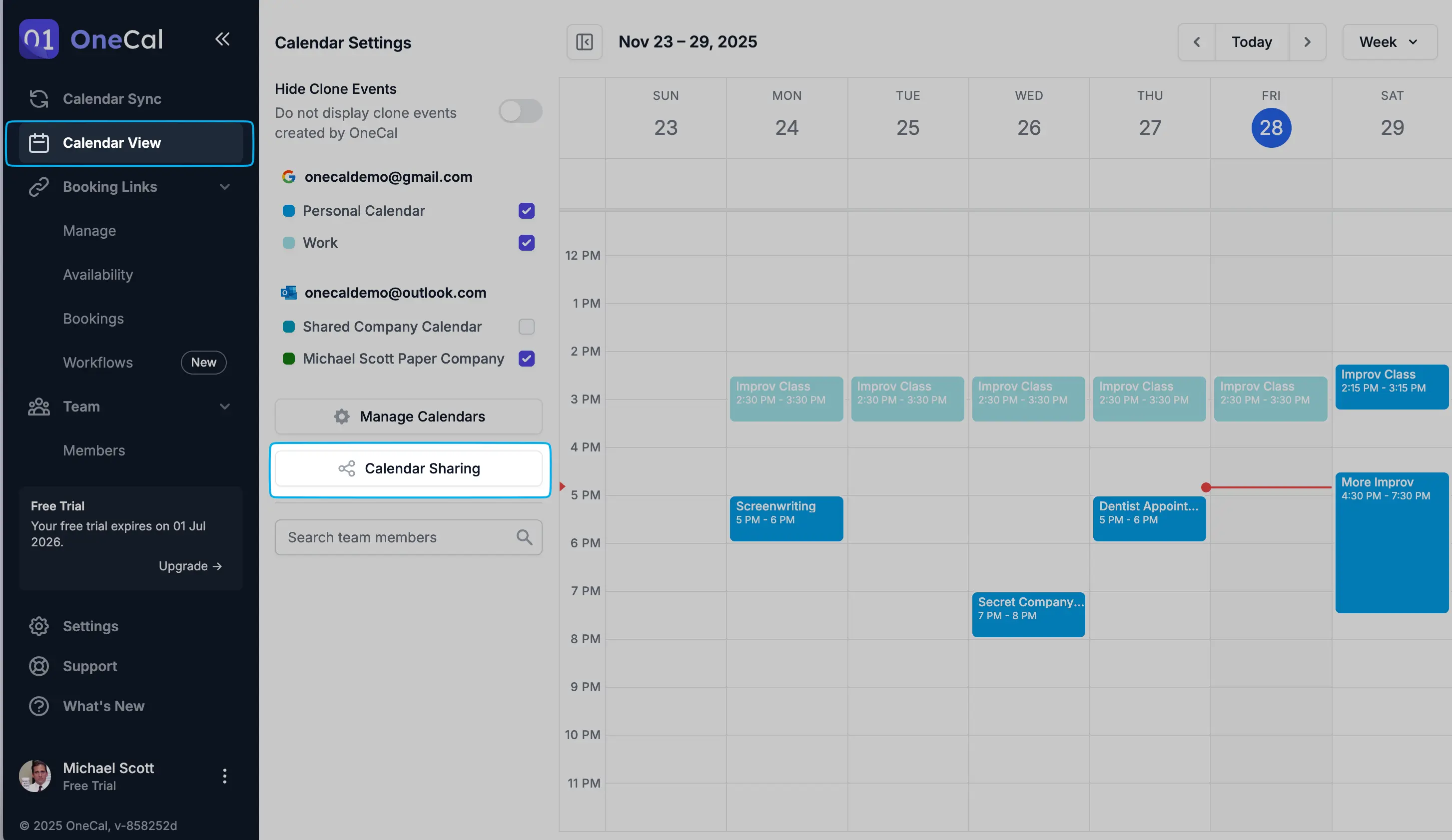 Where to access Public Calendar Feeds